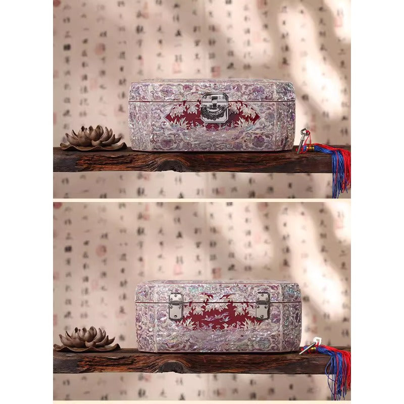 Exquisite Chinese Traditional Handcrafted Wooden Jewelry Box