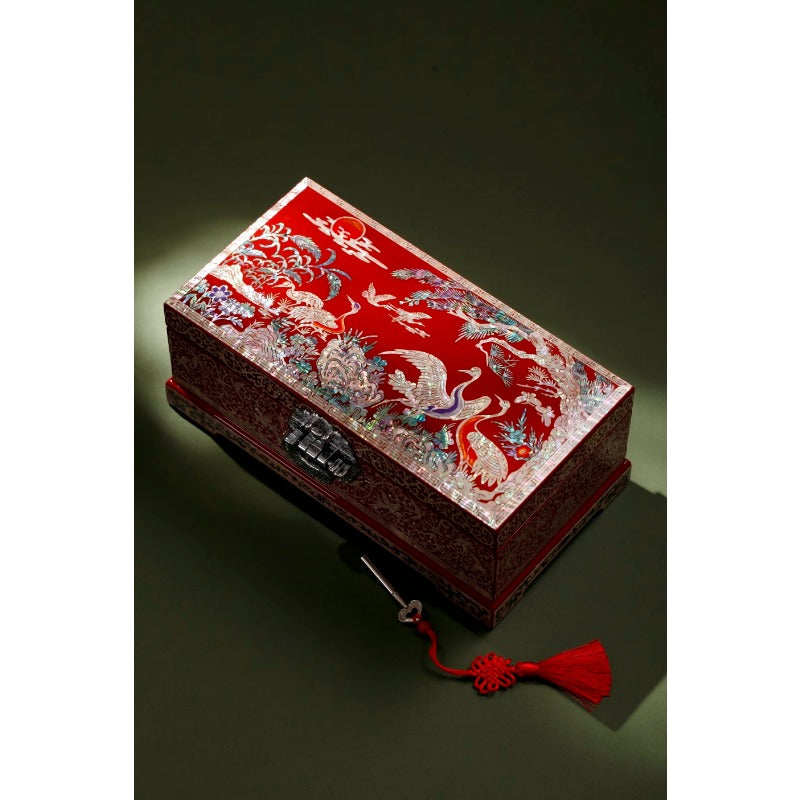 Exquisite Chinese-Style Jewelry Box– Handcrafted Cultural Artifact