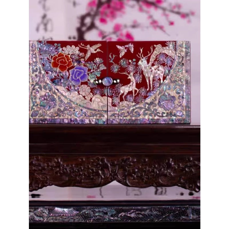 Exquisite Chinese-Style Jewelry Box– Handcrafted Cultural Artifact