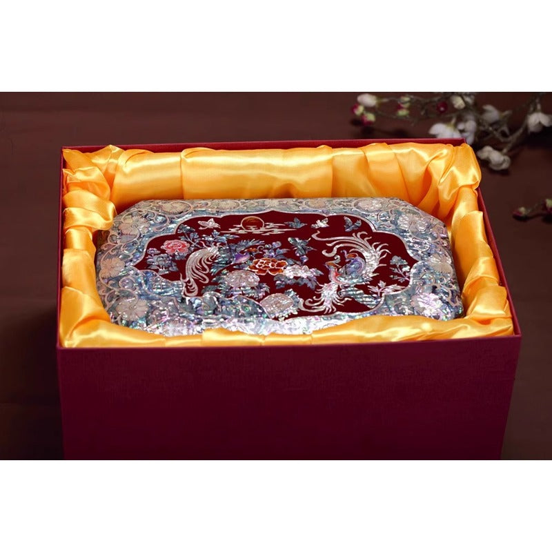 Exquisite Chinese-Style Wooden Jewelry Box - Handcrafted Luxury Gift
