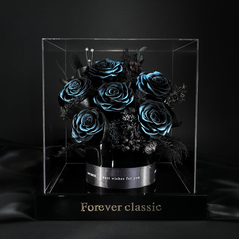 Love Lifetime – Eternal Preserved Rose Gift Box, Luxury Floral Bouquet for Anniversaries, Valentine’s Day & Romantic Proposals