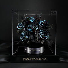 Love Lifetime – Eternal Preserved Rose Gift Box, Luxury Floral Bouquet for Anniversaries, Valentine’s Day & Romantic Proposals