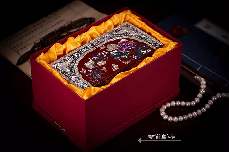 Handcrafted Chinese-style Jewelry Box – Elegant Luxury Gift