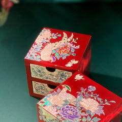 Handcrafted Chinese-style Jewelry Box – Elegant Luxury Gift