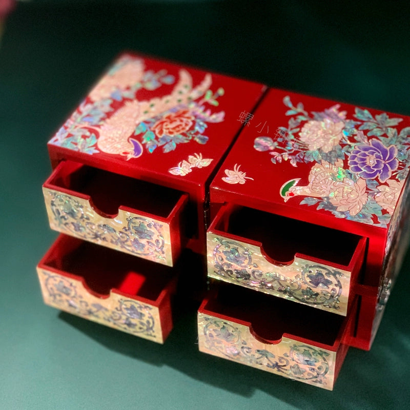 Handcrafted Chinese-style Jewelry Box – Elegant Luxury Gift