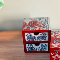 Exquisite Chinese-Style Jewelry Box– Handcrafted Cultural Artifact