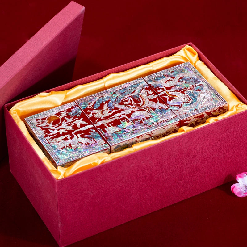 Elegant Multi-Compartment Jewelry Box – Handcrafted Heritage Design, Perfect for Gifts
