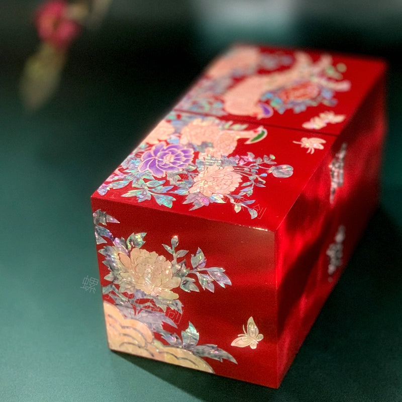 Handcrafted Chinese-style Jewelry Box – Elegant Luxury Gift