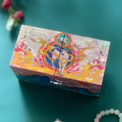 Exquisite Chinese Jewelry Box – Traditional Wedding Gift, Handcrafted Lacquerware, Cultural Keepsake