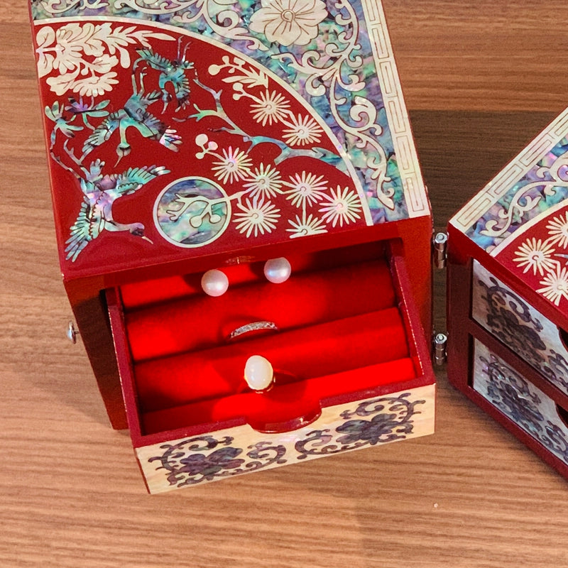 Exquisite Chinese-Style Jewelry Box– Handcrafted Cultural Artifact