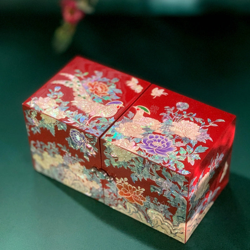 Handcrafted Chinese-style Jewelry Box – Elegant Luxury Gift