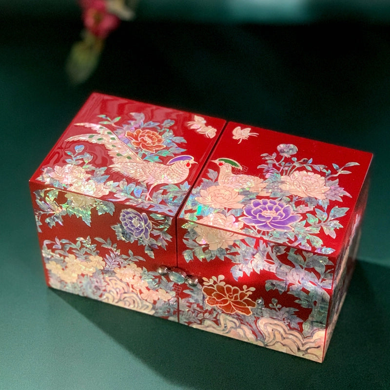 Handcrafted Chinese-style Jewelry Box – Elegant Luxury Gift