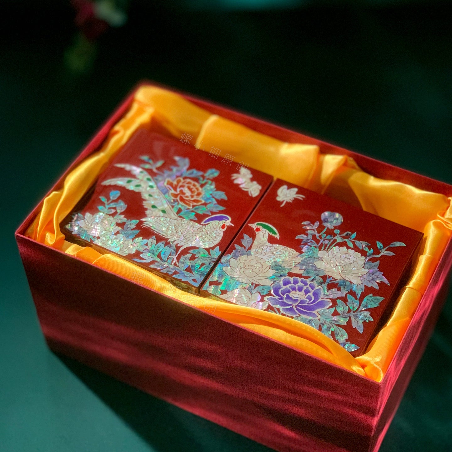 Handcrafted Chinese-style Jewelry Box – Elegant Luxury Gift