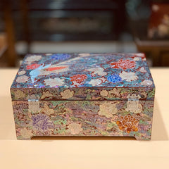 Handcrafted Chinese-style Wooden Jewelry Box – Elegant Antique Design