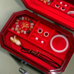 Exquisite Chinese Traditional Handcrafted Wooden Jewelry Box