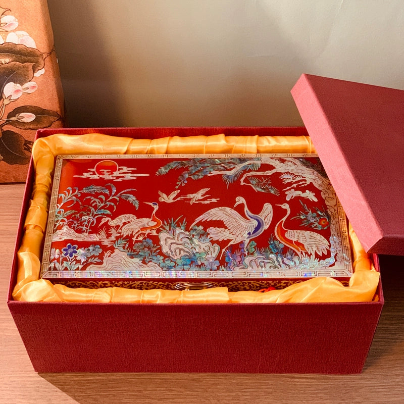 Exquisite Chinese Traditional Handcrafted Wooden Jewelry Box