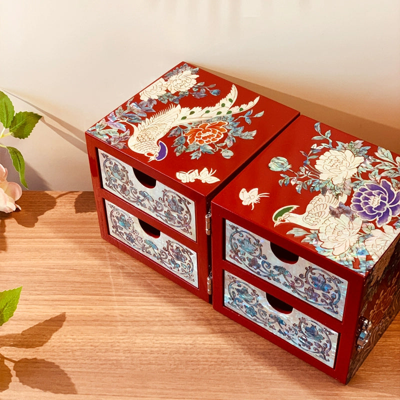 Handcrafted Chinese-style Jewelry Box – Elegant Luxury Gift