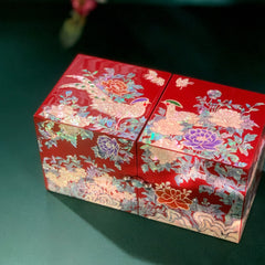 Handcrafted Chinese-style Jewelry Box – Elegant Luxury Gift