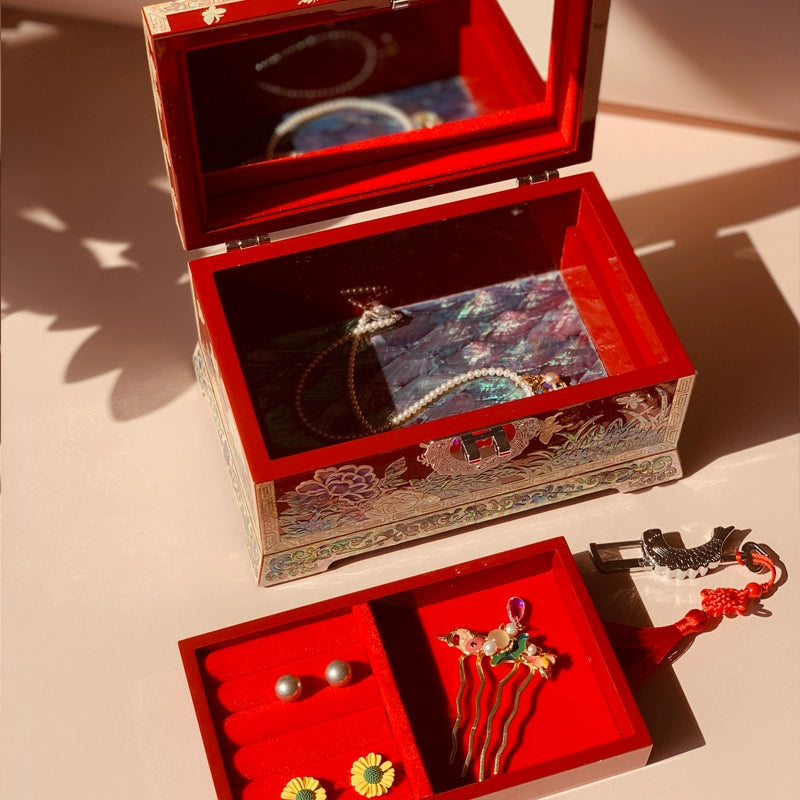 Exquisite Handcrafted Jewelry Box – Perfect Wedding Gift